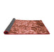 Thickness of Patterned Red Rug, pat3175rd