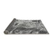 Thickness of Patterned Cloud Gray Rug, pat3176gry