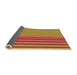 Thickness of Patterned Red Rug, pat3177org