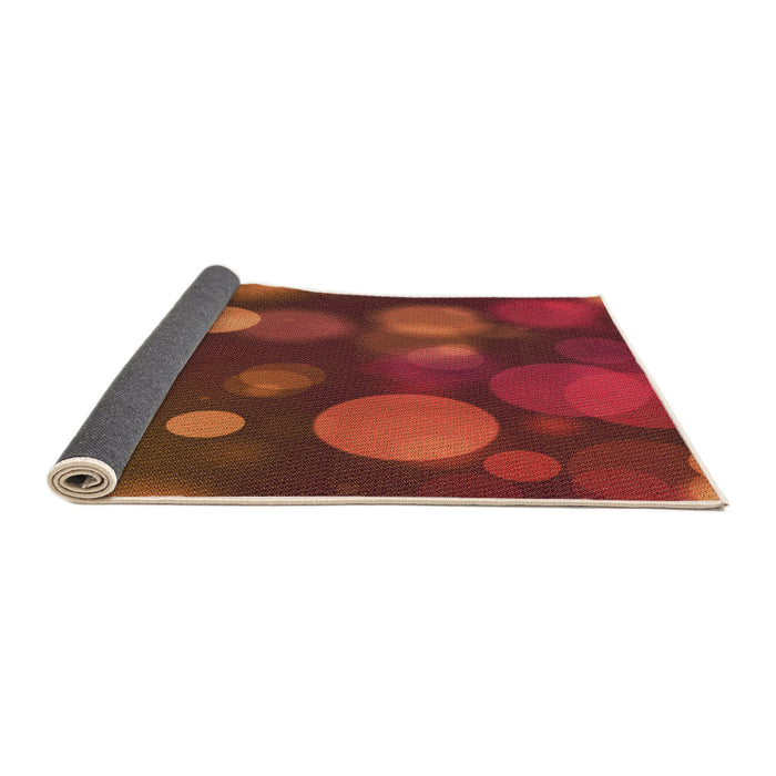 Thickness of Patterned Red Rug, pat3181org