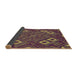 Thickness of Patterned Copper Brown Rug, pat3191brn