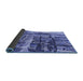 Patterned Sky Blue Rug, pat32blu