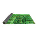 Patterned Green Rug, pat32grn