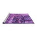 Machine Washable Transitional Purple Rug in a Bedroom, wshpat32pur