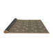 Thickness of Patterned Midnight Gray Rug, pat3200brn