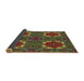 Thickness of Patterned Bakers Brown Rug, pat3203brn