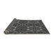 Thickness of Patterned Platinum Gray Rug, pat3203gry