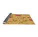 Thickness of Patterned Orange Rug, pat3220org