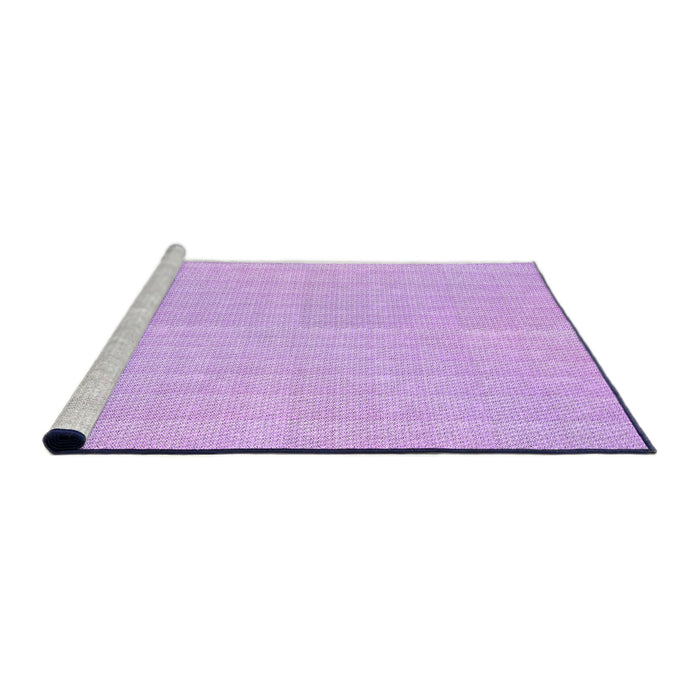 Sideview of Machine Washable Transitional Purple Rug, wshpat3223pur