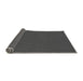 Thickness of Patterned Dark Gray Black Rug, pat3226gry
