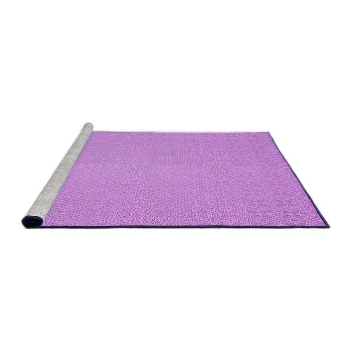 Sideview of Machine Washable Transitional Violet Purple Rug, wshpat323pur
