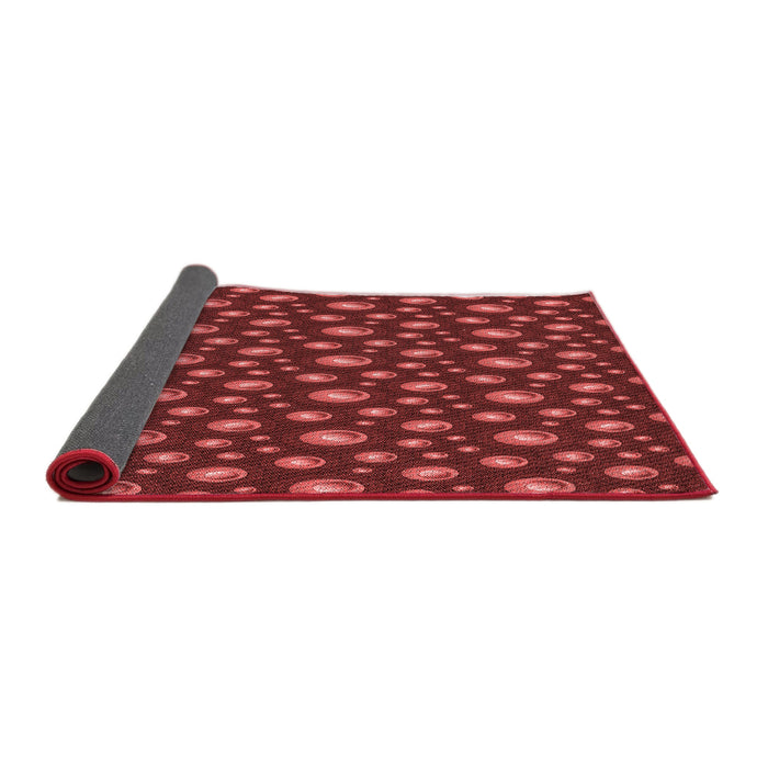 Thickness of Patterned Red Rug, pat3234rd