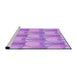 Sideview of Machine Washable Transitional Purple Rug, wshpat3235pur