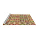 Sideview of Machine Washable Transitional Yellow Orange Rug, wshpat3242brn