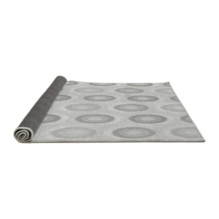 Thickness of Patterned Dark Gray Rug, pat3252gry