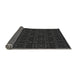 Thickness of Patterned Midnight Gray Rug, pat3264gry