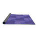 Thickness of Patterned Amethyst Purple Rug, pat3279pur