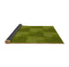 Thickness of Patterned Pistachio Green Rug, pat3279yw