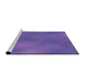 Sideview of Machine Washable Transitional Purple Rug, wshpat3292pur