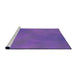 Sideview of Machine Washable Transitional ly Purple Rug, wshpat3293pur