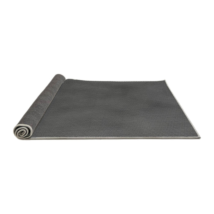Thickness of Patterned Silver Gray Rug, pat3297gry