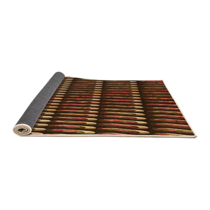 Thickness of Patterned Red Rug, pat332org