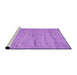 Sideview of Machine Washable Transitional Violet Purple Rug, wshpat3322pur