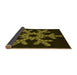 Thickness of Patterned Black Rug, pat3325yw