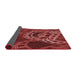 Thickness of Patterned Red Rug, pat3329rd