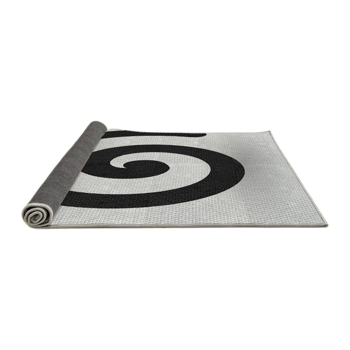 Thickness of Patterned Gray Rug, pat3331gry