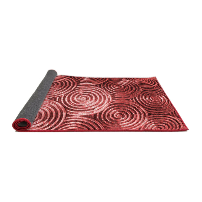 Thickness of Patterned Red Rug, pat3333rd