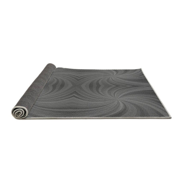 Thickness of Patterned Gray Rug, pat3337gry