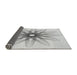 Thickness of Patterned Platinum Gray Rug, pat3346gry