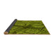 Thickness of Patterned Pistachio Green Rug, pat3361yw