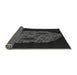 Thickness of Patterned Midnight Gray Rug, pat3363gry