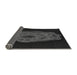 Thickness of Patterned Midnight Gray Rug, pat3364gry