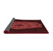 Thickness of Patterned Red Rug, pat3364rd