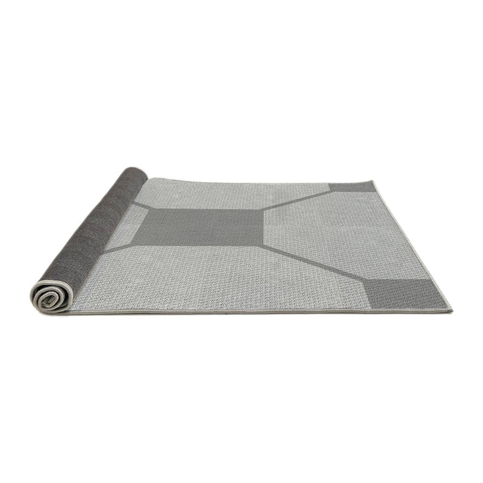 Thickness of Patterned Gray Rug, pat3365gry