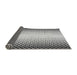 Thickness of Patterned Platinum Gray Rug, pat3373gry