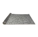 Thickness of Patterned Ash Gray Rug, pat3375gry