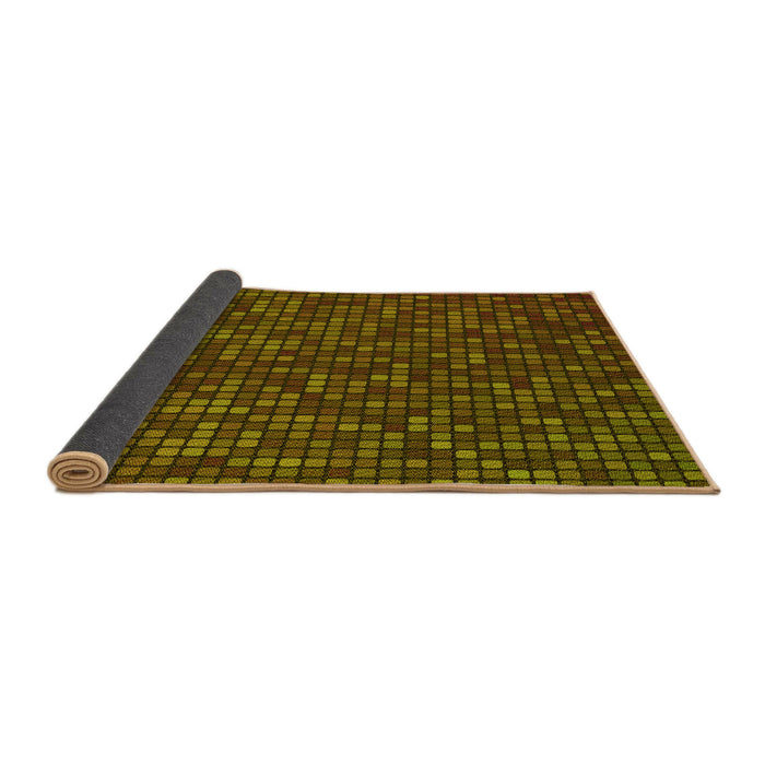 Thickness of Patterned Red Rug, pat3377yw