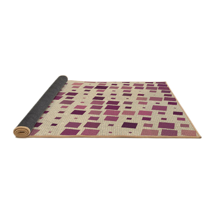 Thickness of Patterned Vanilla Gold Rug, pat3380brn