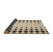 Thickness of Patterned Wheat Beige Rug, pat3387brn