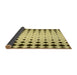 Thickness of Patterned Mustard Yellow Rug, pat3387yw