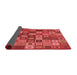 Thickness of Patterned Red Rug, pat3390rd