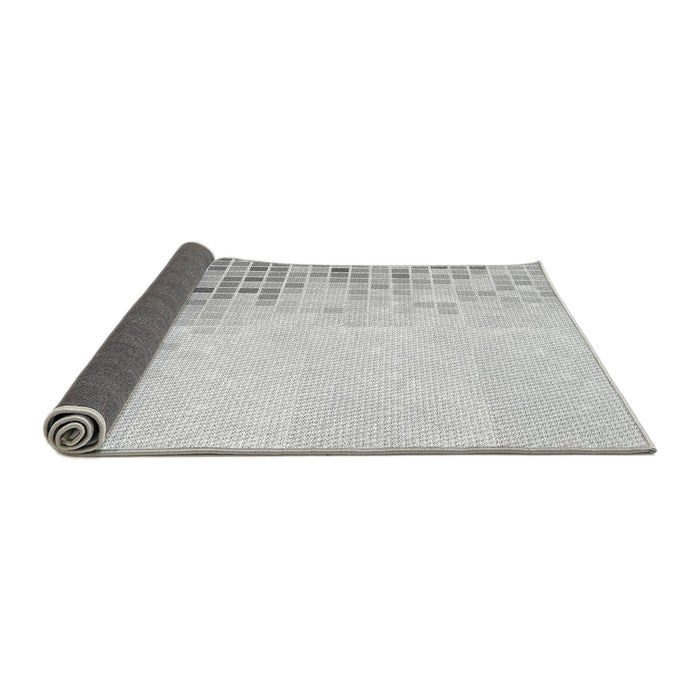 Thickness of Patterned Platinum Gray Rug, pat3394gry