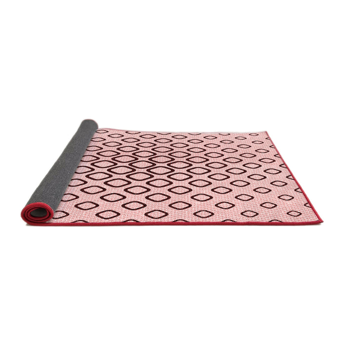 Thickness of Patterned Red Rug, pat3395rd