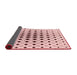 Thickness of Patterned Pink Rug, pat3400rd