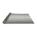 Thickness of Patterned Platinum Gray Rug, pat3401gry