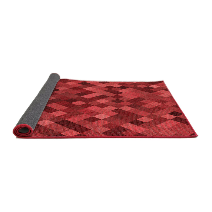 Thickness of Patterned Red Rug, pat3406rd